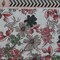 1 Yard Pink Floral Patchwork Cotton Voile Tulsis Worship Print Semi Sheer Fabric